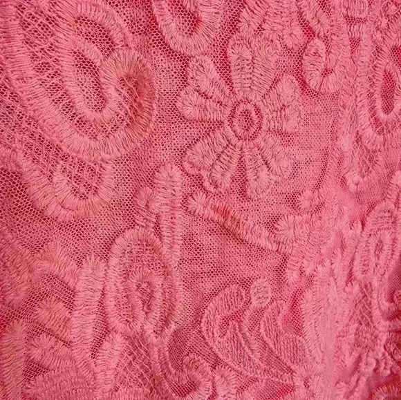 Cato Women's Long Sleeve Knit Top Pink Floral Size L - Picture 3 of 6